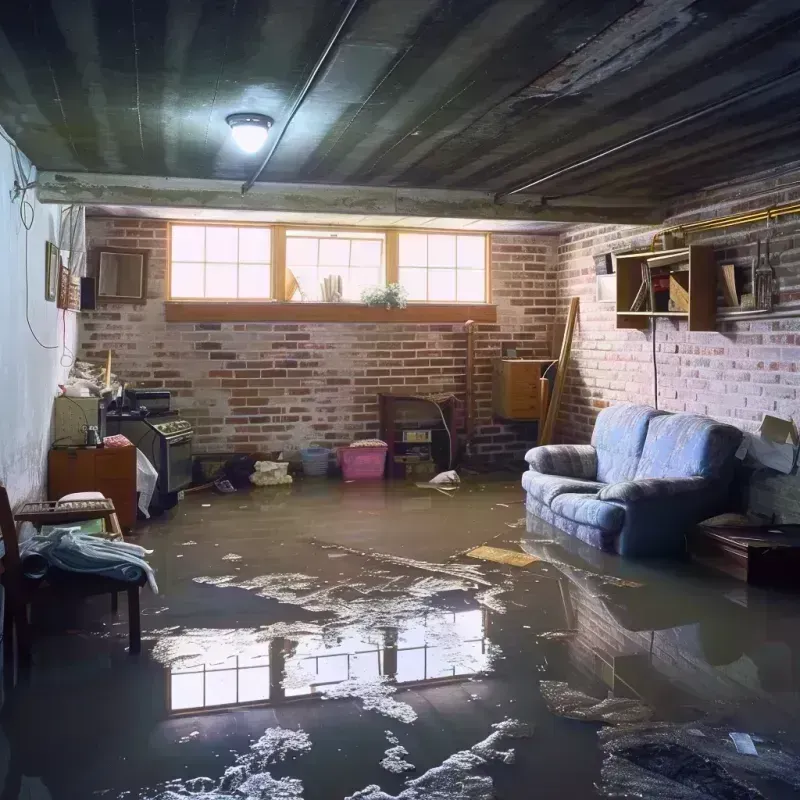 Flooded Basement Cleanup in Strong, ME